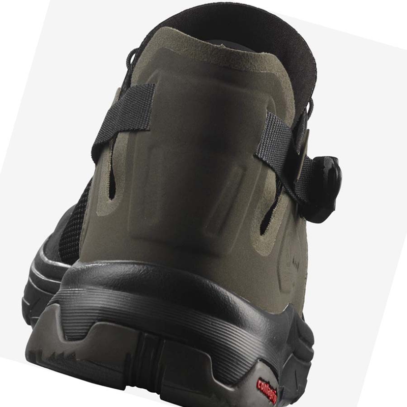 Salomon TECH AMPHIB 4 Vizicipő Férfi Fekete Szürke | 73586-PIEU