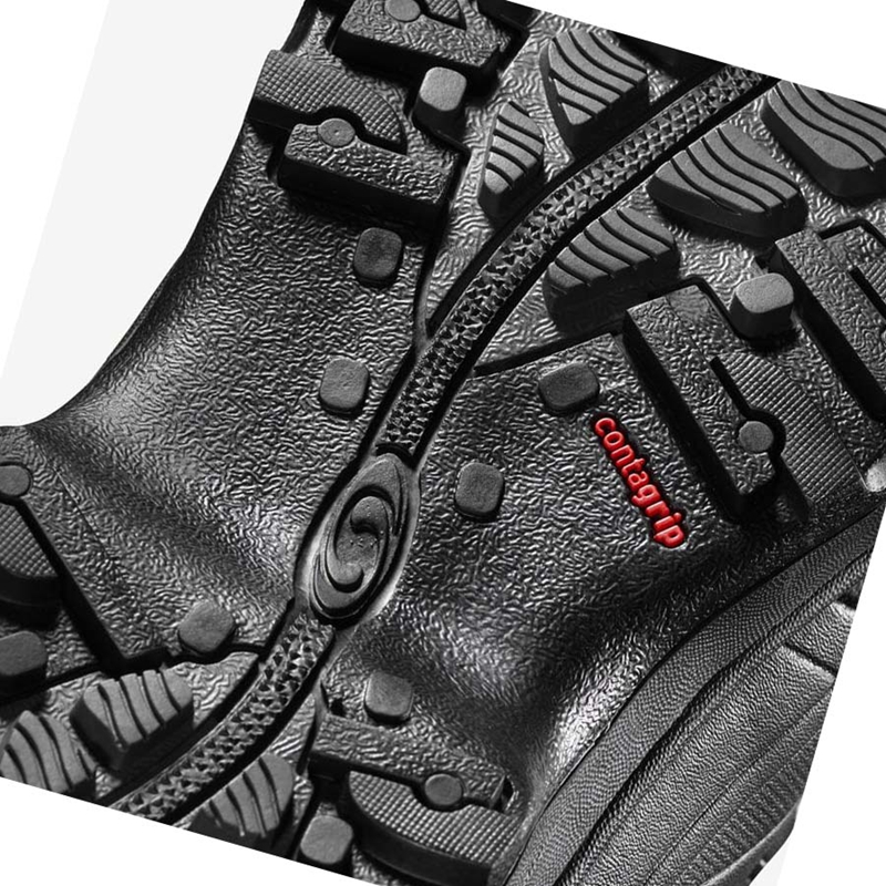 Salomon TOUNDRA PRO CLIMASALOMON™ WATERPROOF Téli Csizma Férfi Fekete | 32410-IJUZ
