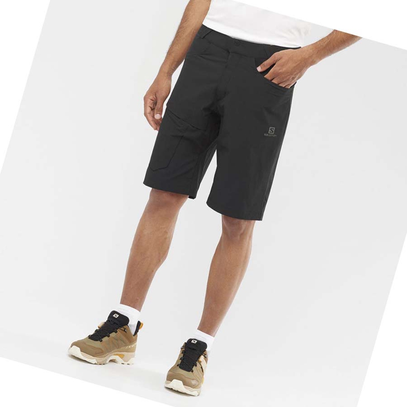 Salomon WAYFARER Rövidnadrág Férfi Fekete | 39087-TLWJ