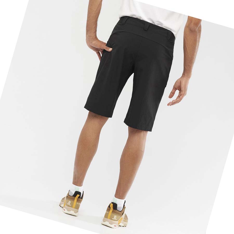 Salomon WAYFARER Rövidnadrág Férfi Fekete | 39087-TLWJ