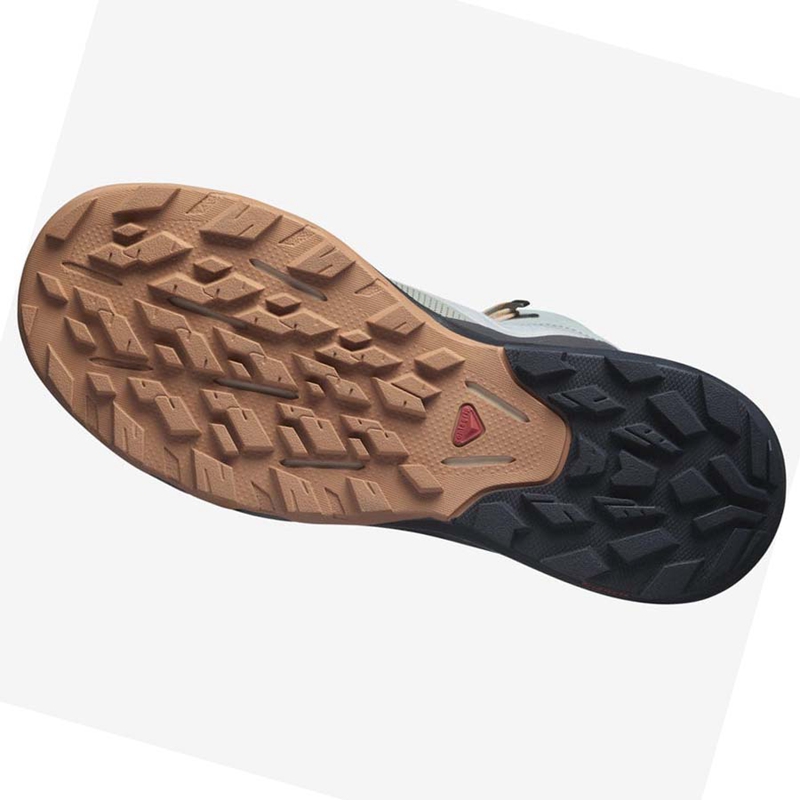 Salomon WoOUTPULSE MID GORE-TEX Túracipő Női Menta | 85304-KXHE