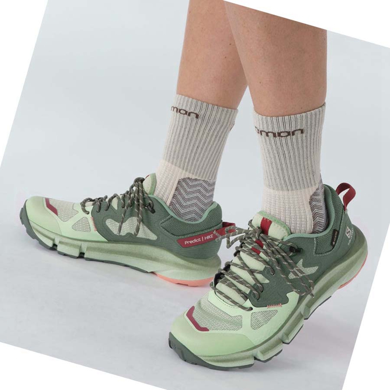 Salomon WoPREDICT HIKE GORE-TEX Túracipő Női Türkiz | 82136-ZXDI