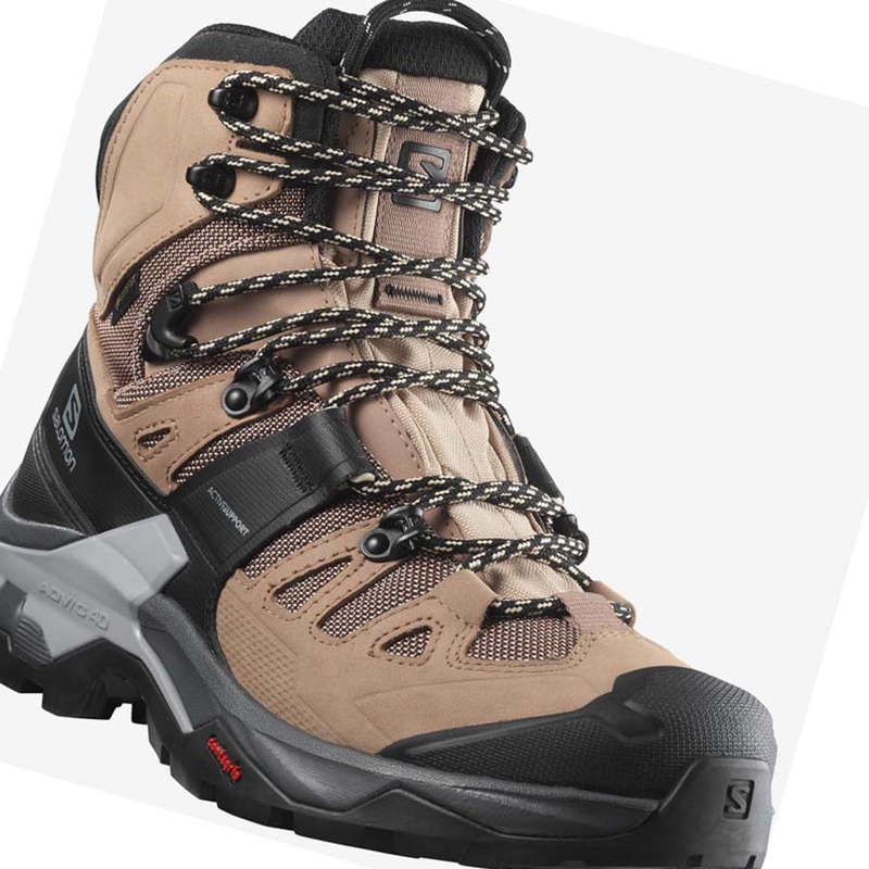 Salomon WoQUEST 4 GORE-TEX Túracipő Női Barna | 73964-YOWZ