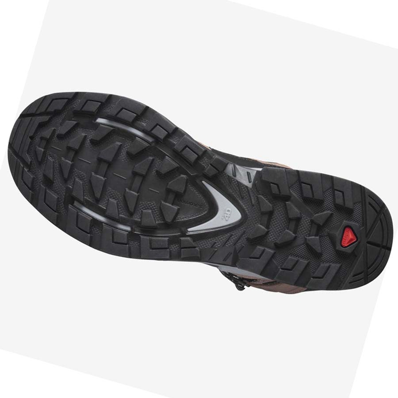 Salomon WoQUEST 4 GORE-TEX Túracipő Női Barna | 73964-YOWZ
