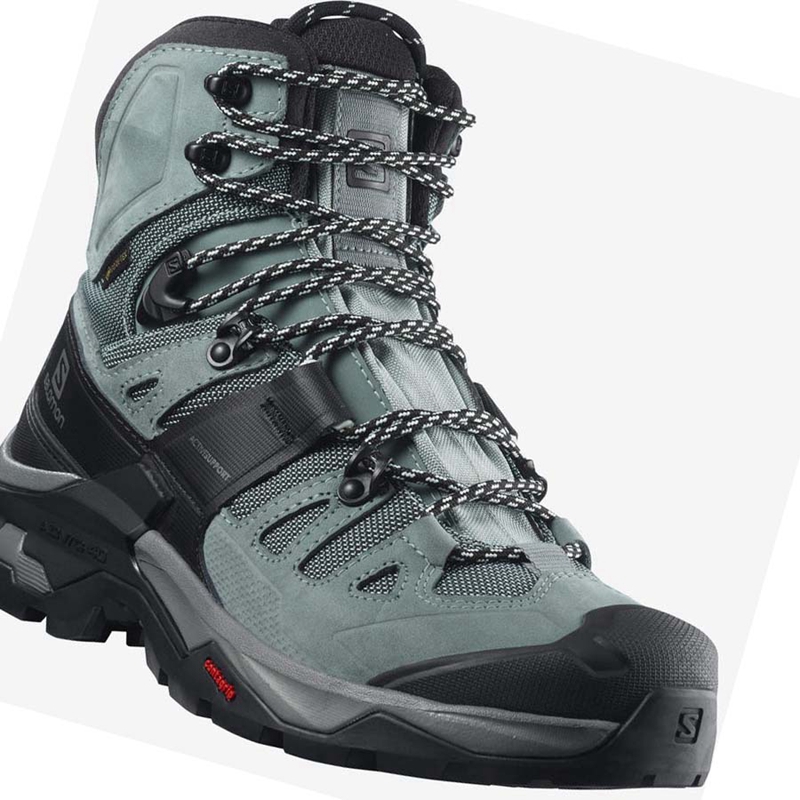 Salomon WoQUEST 4 GORE-TEX Túracipő Női Kék | 84310-EBAY