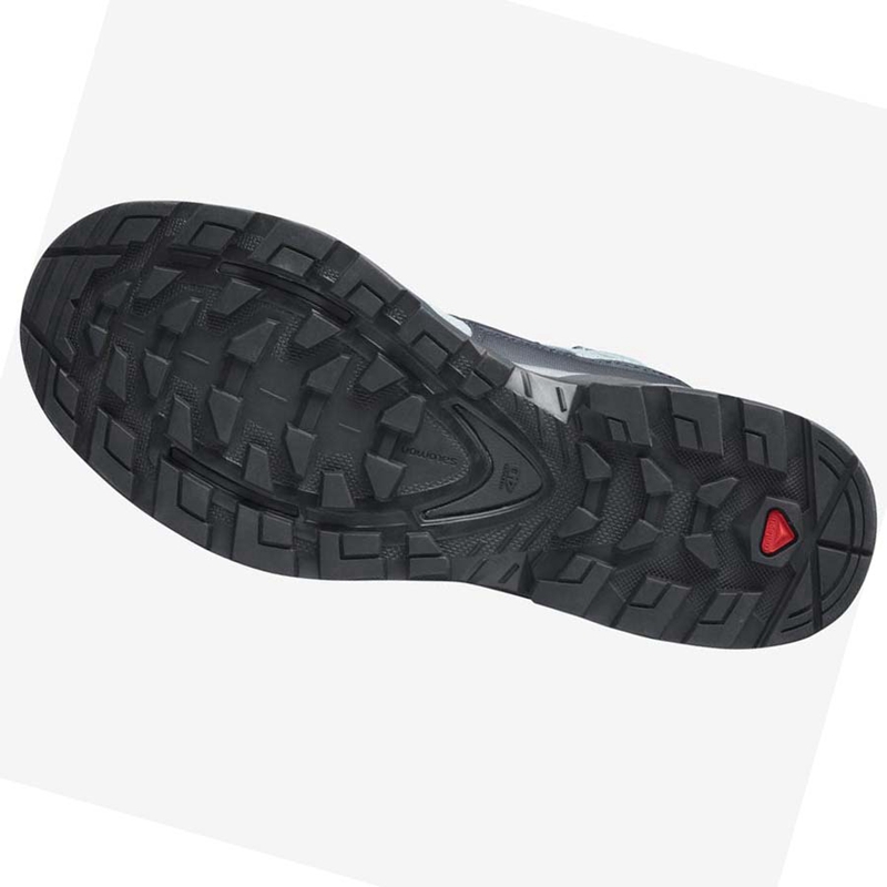 Salomon WoQUEST 4 GORE-TEX Túracipő Női Kék | 84310-EBAY