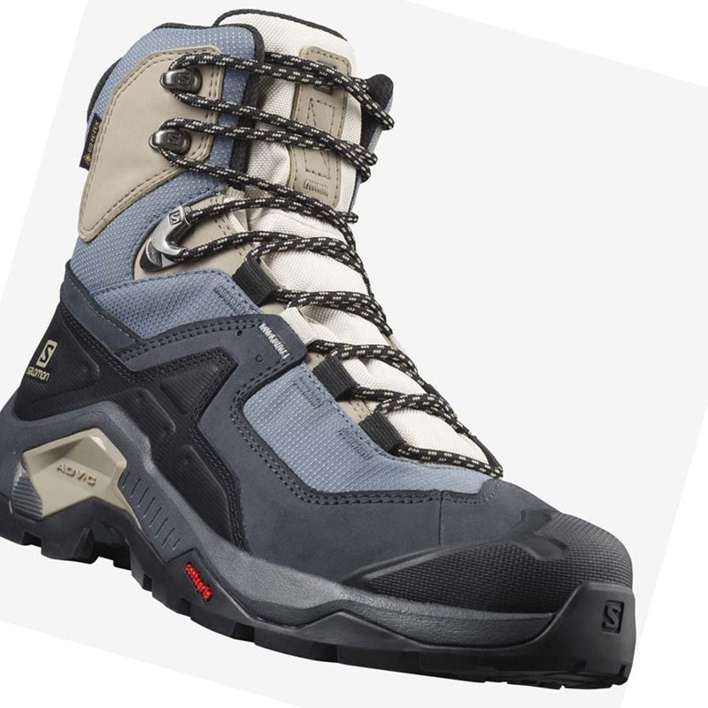 Salomon WoQUEST ELEMENT GORE-TEX Túracipő Női Fekete | 10634-EGRL