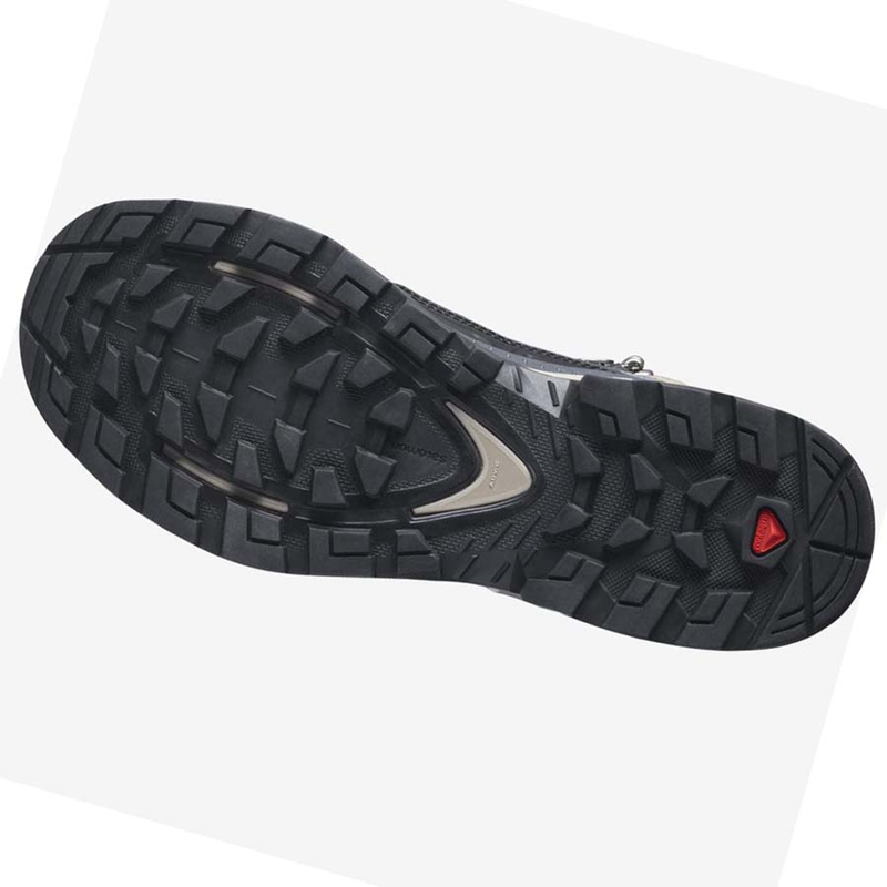 Salomon WoQUEST ELEMENT GORE-TEX Túracipő Női Fekete | 10634-EGRL