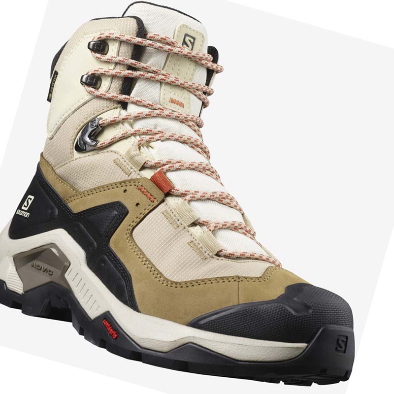 Salomon WoQUEST ELEMENT GORE-TEX Túracipő Női Barna | 78910-KRUX