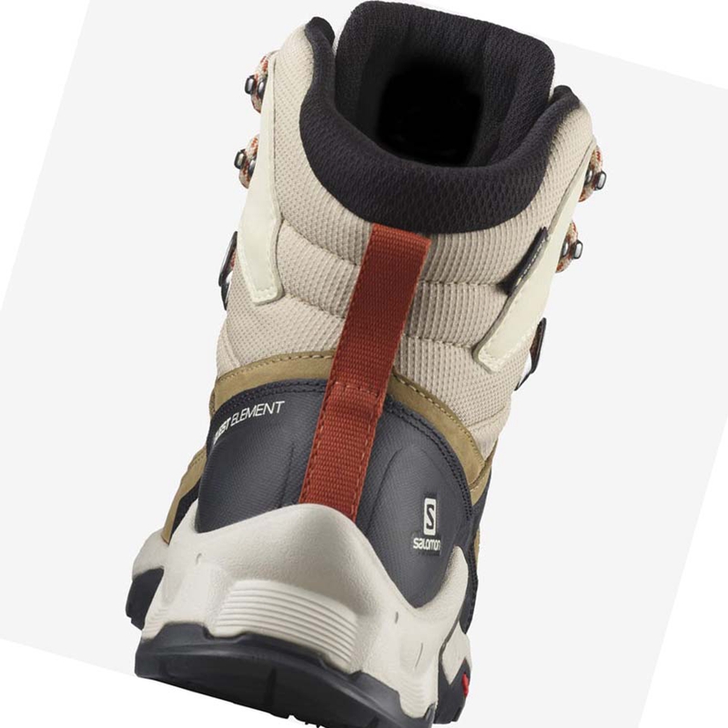Salomon WoQUEST ELEMENT GORE-TEX Túracipő Női Barna | 78910-KRUX