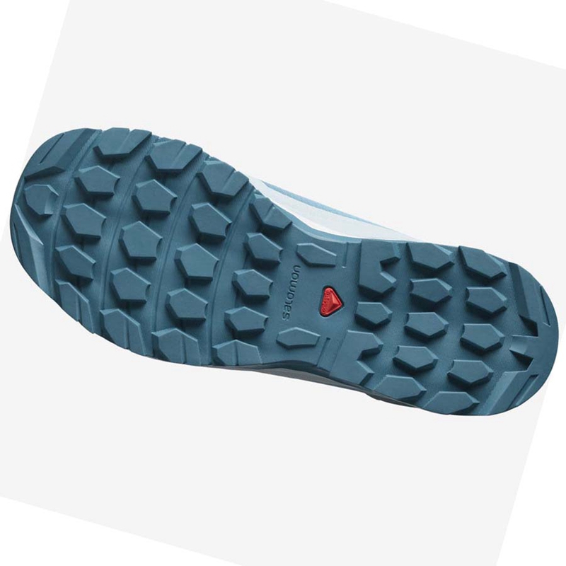 Salomon WoVAYA BLAZE THINSULATE™ CLIMASALOMON™ WATERPROOF Túracipő Női Kék | 58617-SKVD