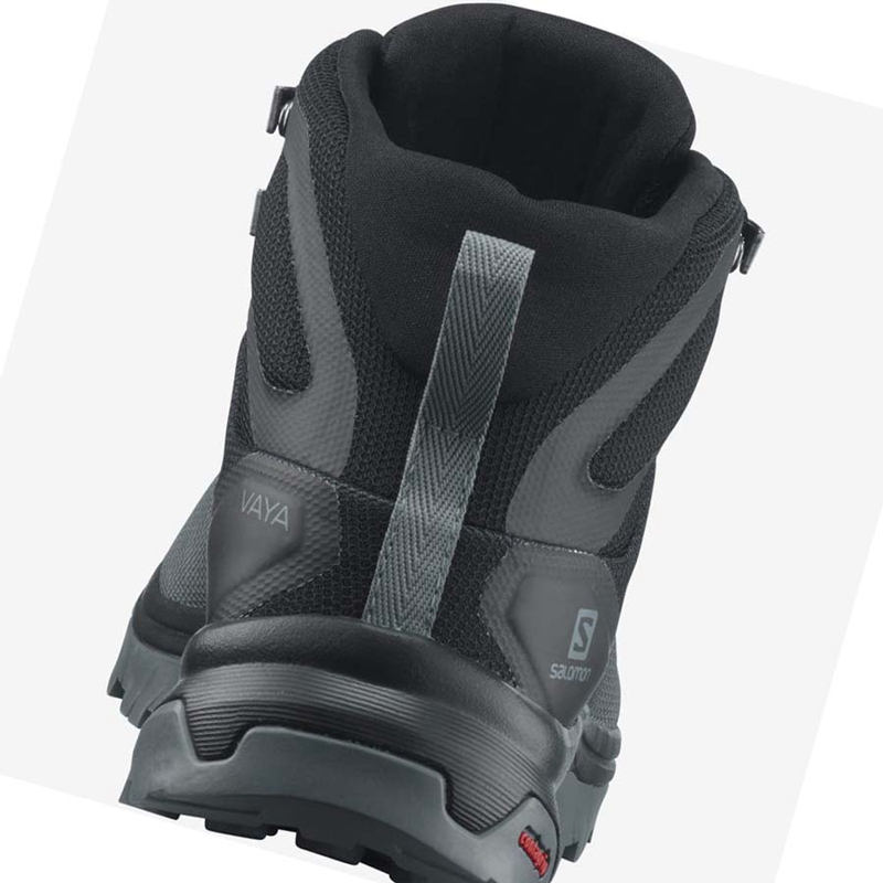 Salomon WoVAYA MID GORE-TEX Túracipő Női Fekete | 02843-BWPL