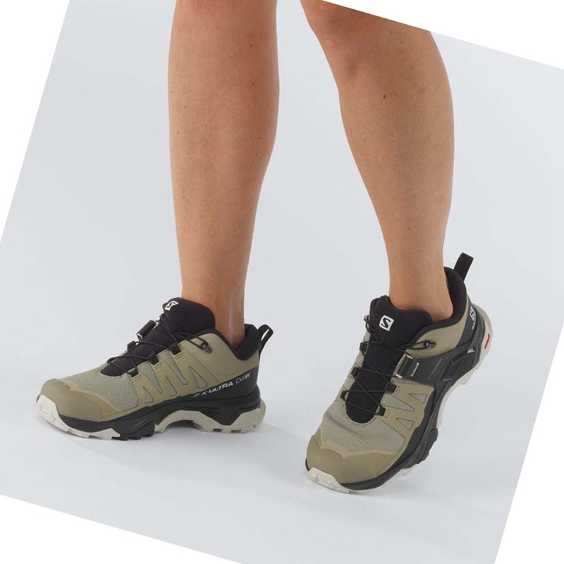 Salomon WoX ULTRA 4 Túracipő Női Bézs | 17658-RCET
