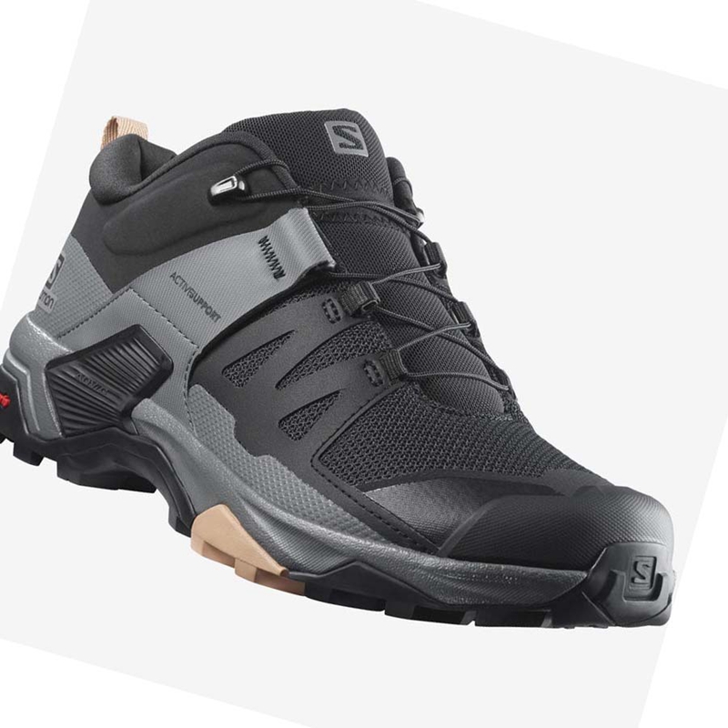Salomon WoX ULTRA 4 Túracipő Női Fekete | 75246-ZJIC