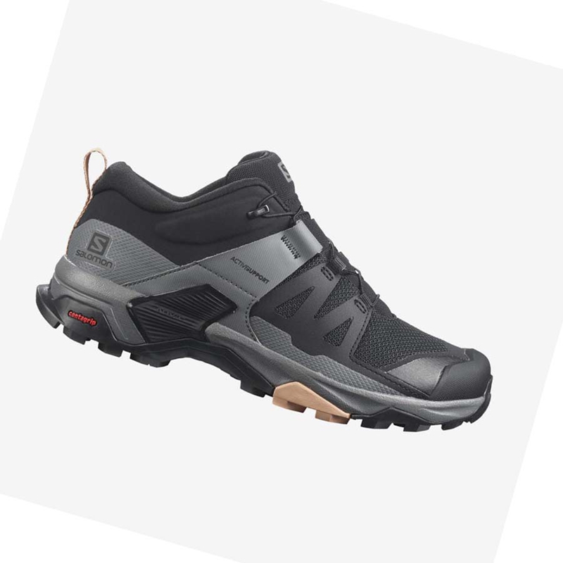 Salomon WoX ULTRA 4 Túracipő Női Fekete | 75246-ZJIC