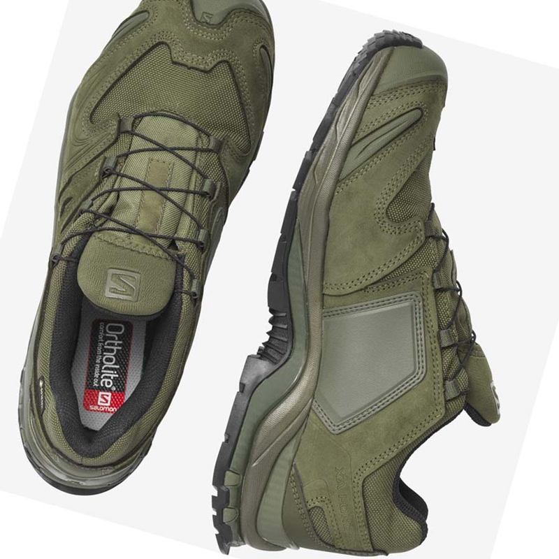 Salomon XA FORCES GORE-TEX Csizma Férfi Zöld | 10578-HUPM