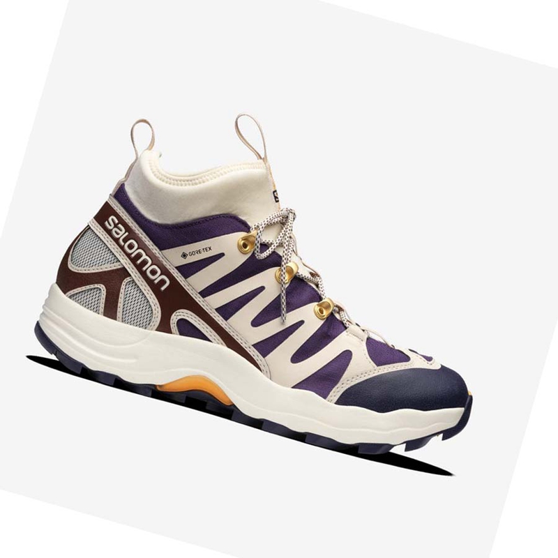 Salomon XA PRO 1 MID GORE-TEX Tornacipő Női Bézs | 36105-BPGO