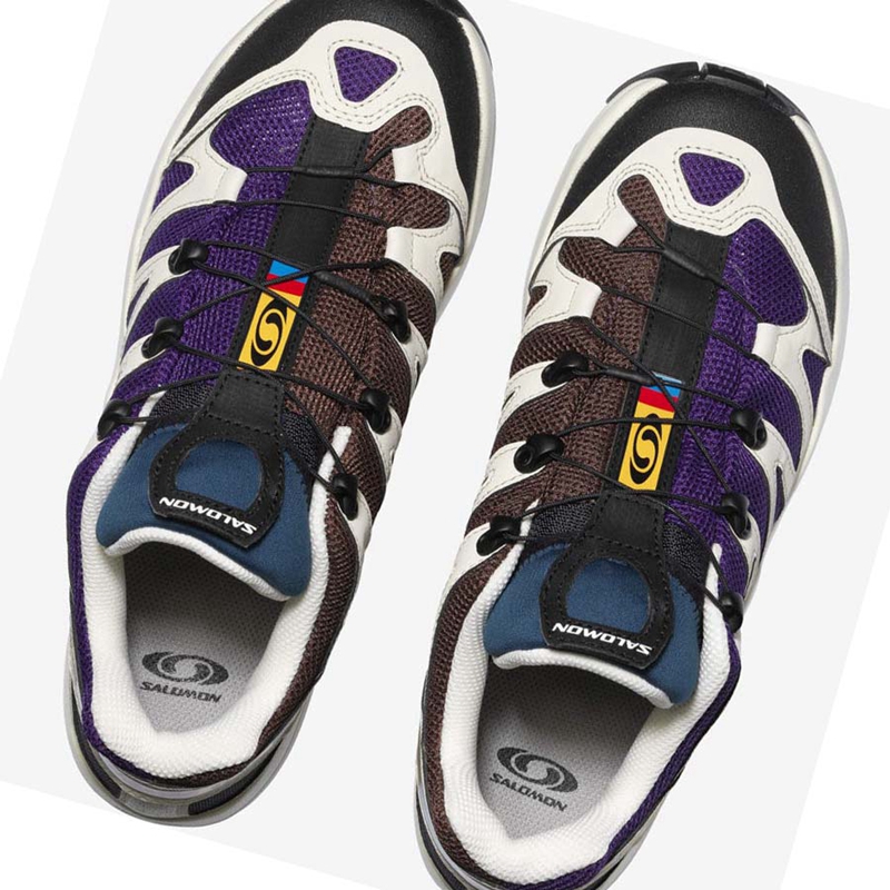 Salomon XA PRO 1 Tornacipő Férfi Lila Csokoládé Kék | 86254-LWYK