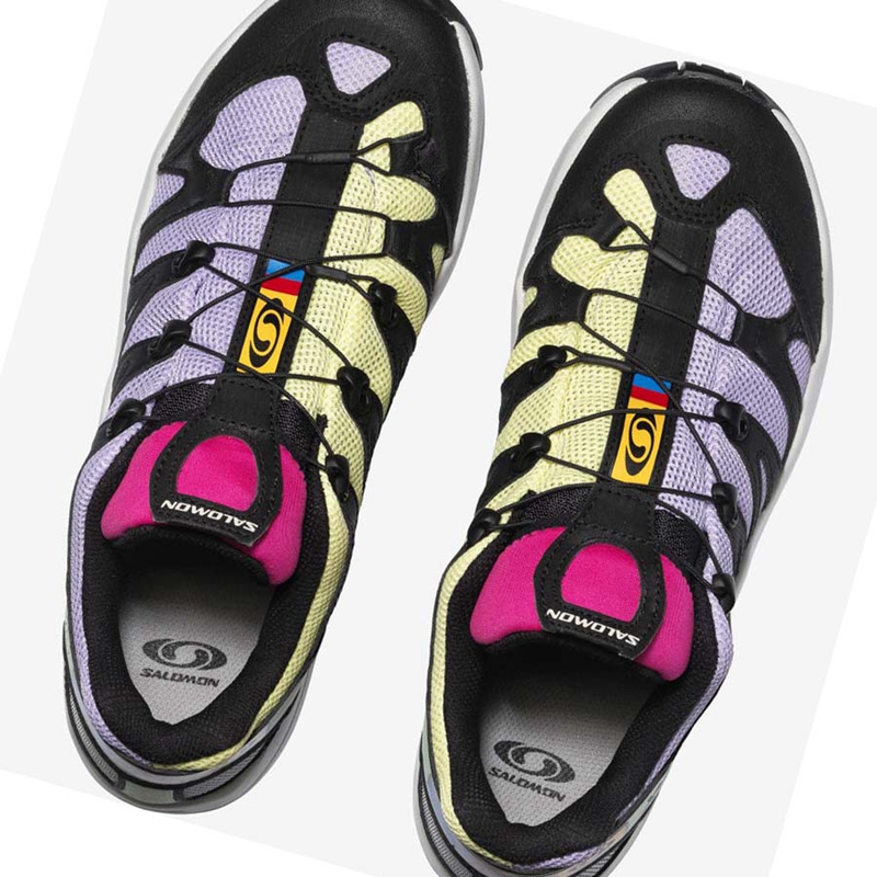 Salomon XA PRO 1 Tornacipő Férfi Rózsaszín Sárga | 58314-ZBYM