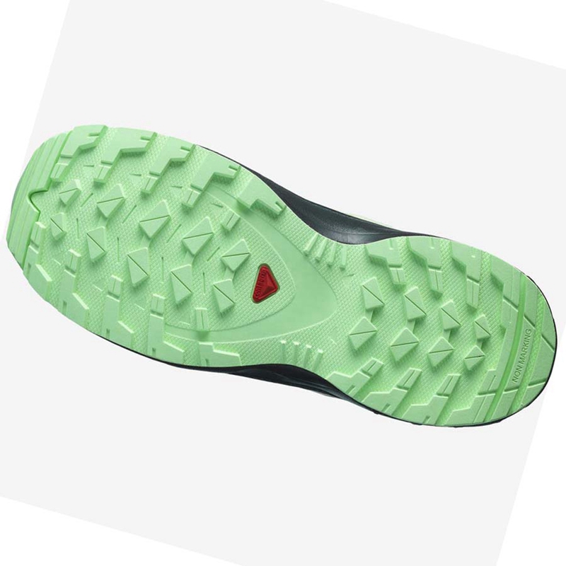 Salomon XA PRO V8 CLIMASALOMON™ WATERPROOF Trail Futócipő Gyerek Zöld | 54392-XNPB