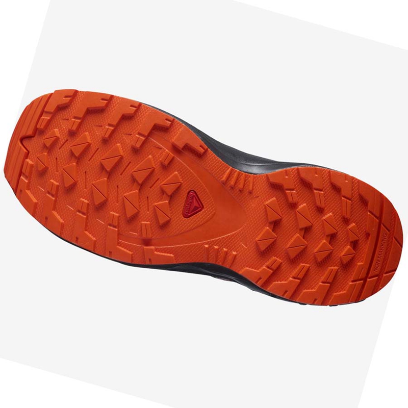 Salomon XA PRO V8 Túracipő Gyerek Fekete Piros | 69751-IDAL