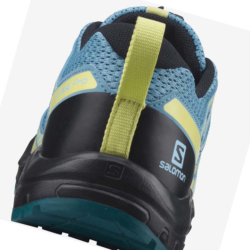 Salomon XA PRO V8 Túracipő Gyerek Kék | 69453-ZWXN