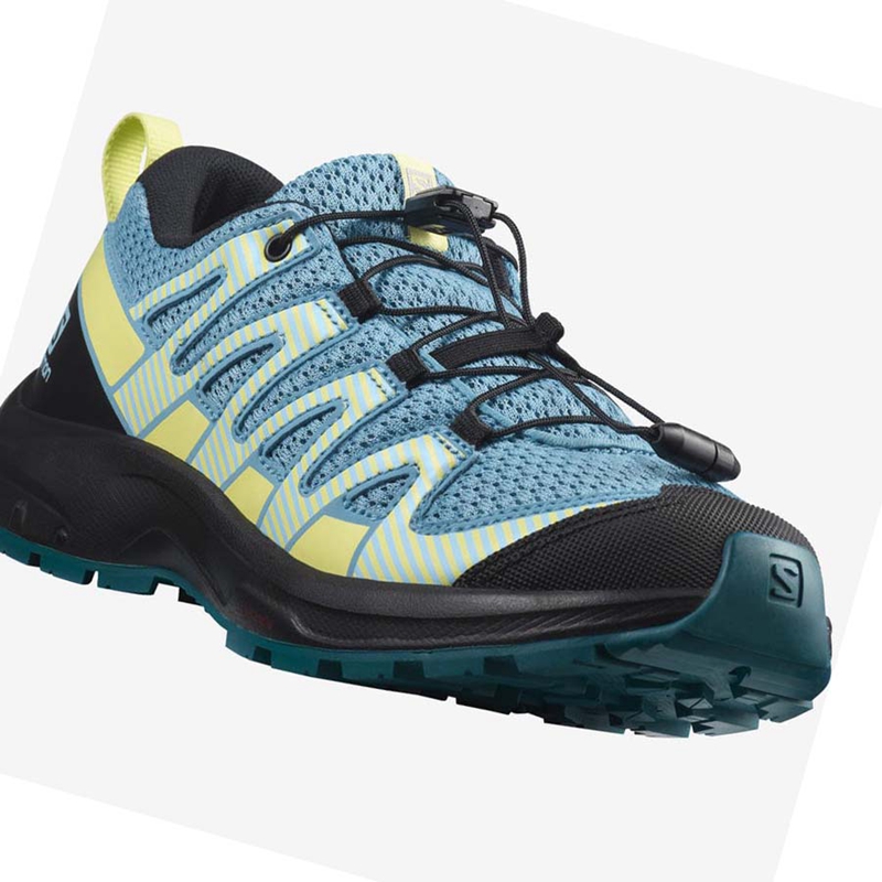 Salomon XA PRO V8 Túracipő Gyerek Kék | 69453-ZWXN