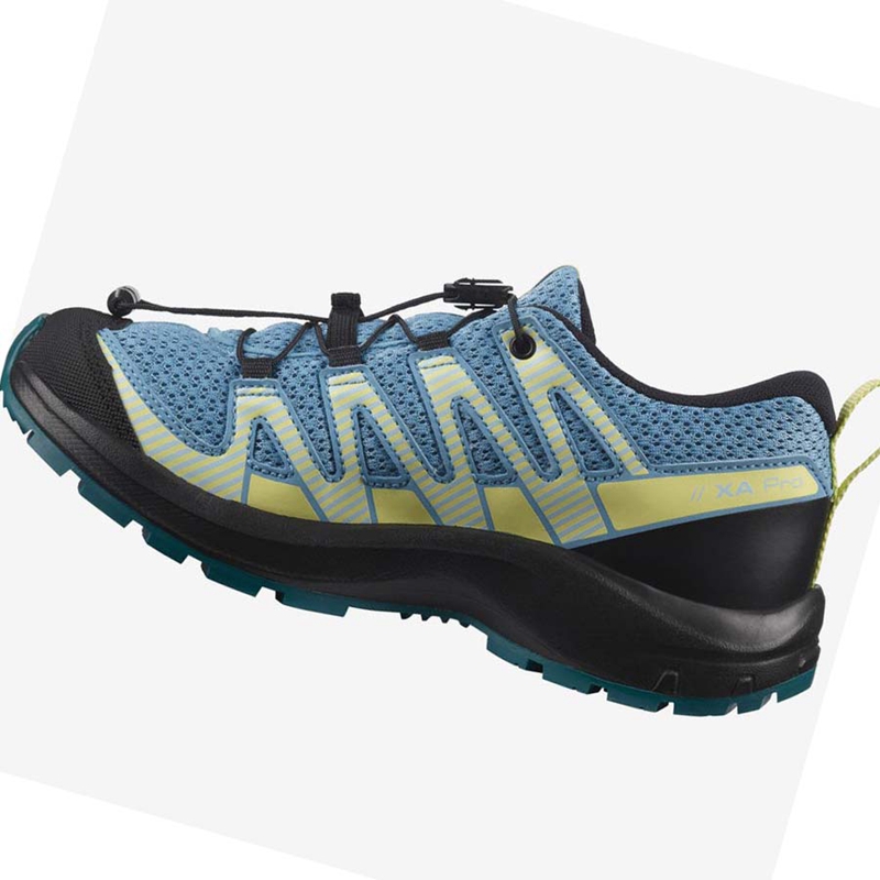 Salomon XA PRO V8 Túracipő Gyerek Kék | 69453-ZWXN