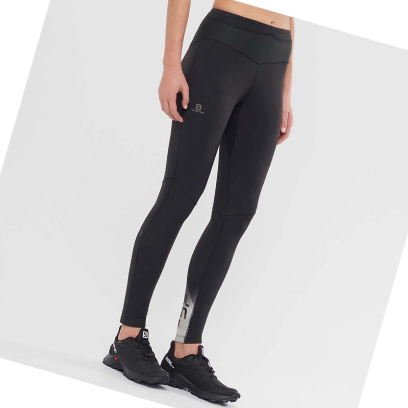 Salomon XA WARM Nadrág Női Fekete | 69027-OTDJ