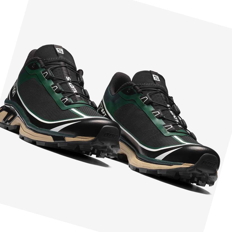 Salomon XT-6 FT Tornacipő Férfi Fekete Olivazöld | 30647-IAYF