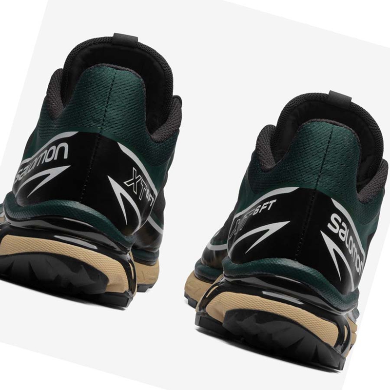 Salomon XT-6 FT Tornacipő Férfi Fekete Olivazöld | 30647-IAYF