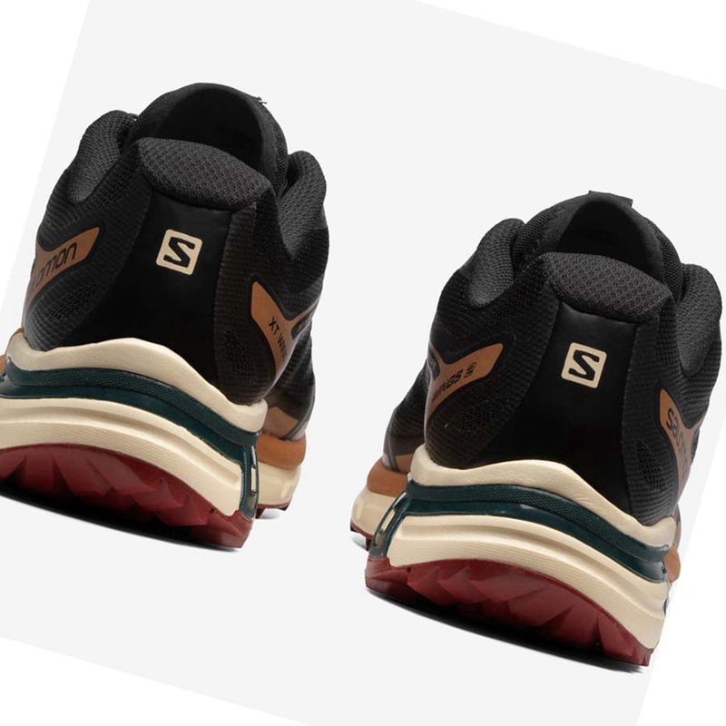 Salomon XT-WINGS 2 Tornacipő Női Fekete Sárga | 23685-DKFA