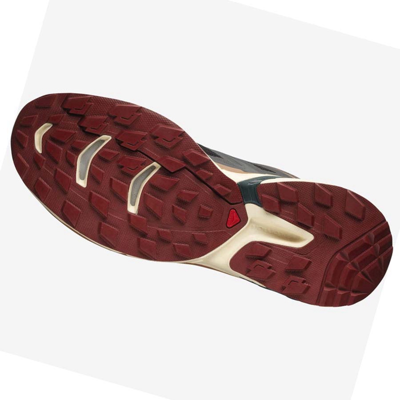 Salomon XT-WINGS 2 Tornacipő Női Fekete Sárga | 23685-DKFA
