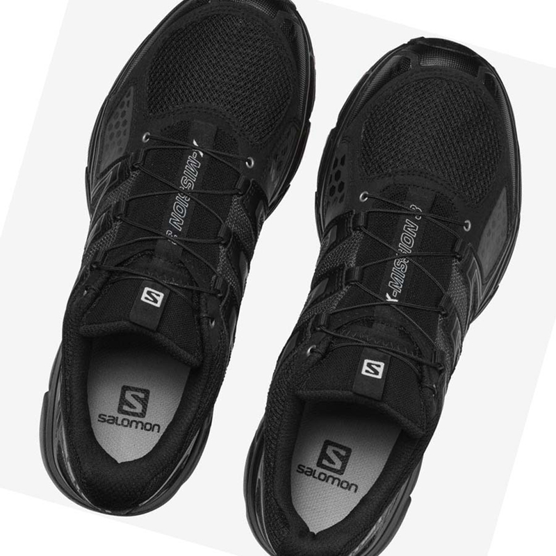 Salomon X-MISSION 3 Tornacipő Női Fekete | 04756-PBNA