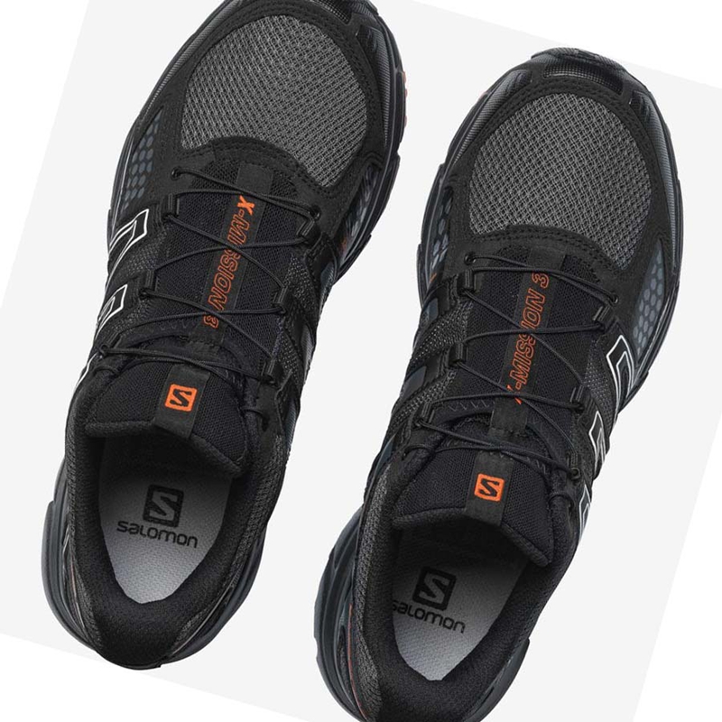 Salomon X-MISSION 3 Tornacipő Női Fekete Piros | 76304-XFHY