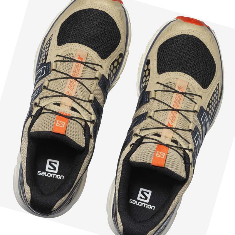Salomon X-MISSION 3 Tornacipő Női Olivazöld | 24871-MDGU