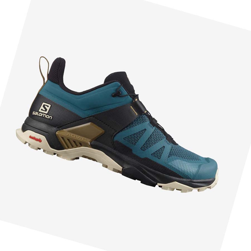 Salomon X ULTRA 4 Túracipő Férfi Aqua | 19328-LSXZ