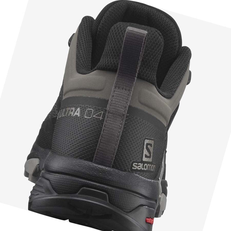 Salomon X ULTRA 4 Túracipő Férfi Fekete | 41502-LGBF