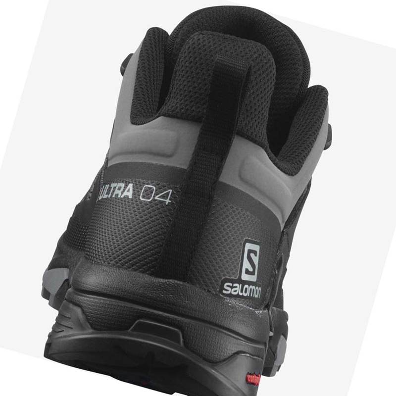 Salomon X ULTRA 4 Túracipő Férfi Szürke Fekete | 15847-UKEG
