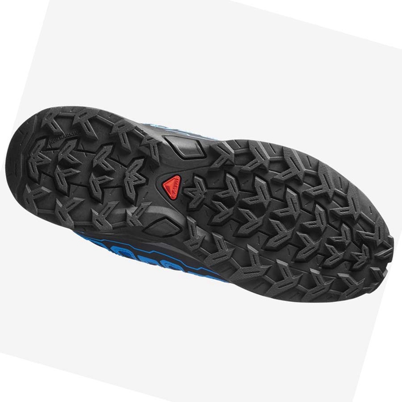 Salomon X-ULTRA MID GORE-TEX GTX Túracipő Gyerek Kék | 69823-HUAZ