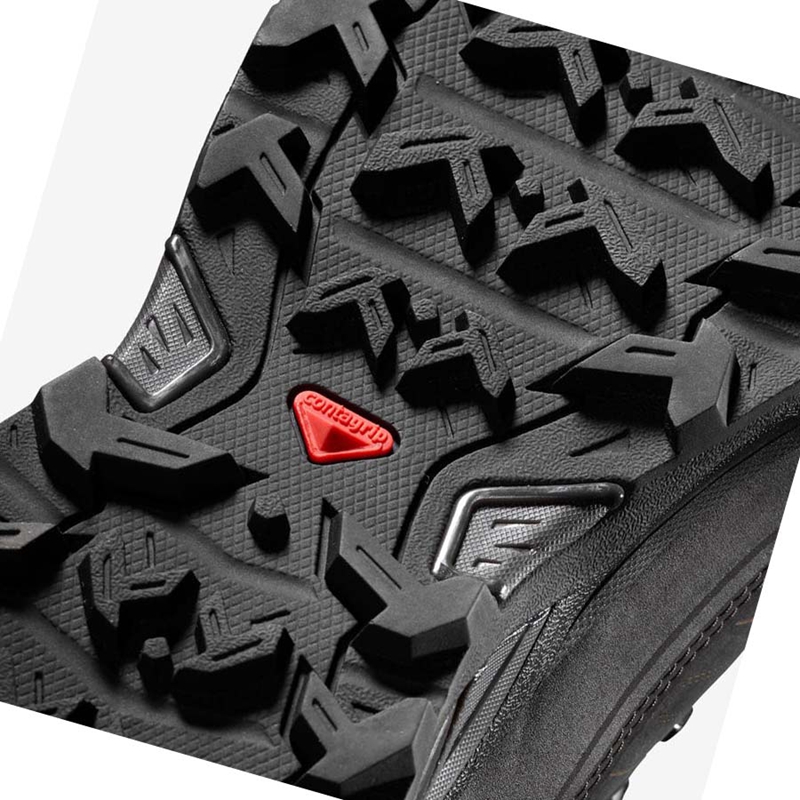 Salomon X ULTRA WINTER CLIMASALOMON™ WATERPROOF 2 Téli Csizma Férfi Fekete | 51632-YKFH
