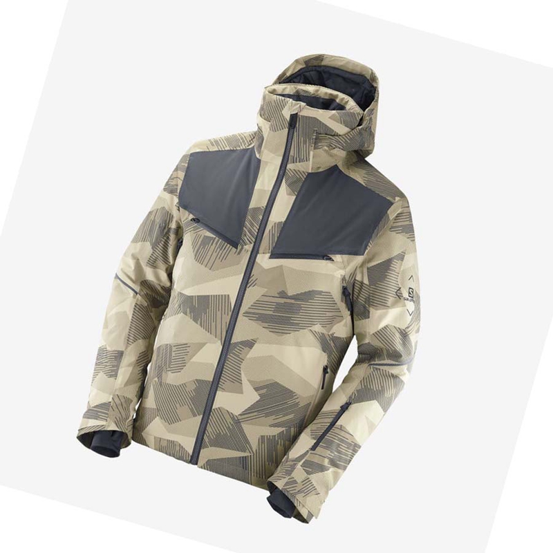 Salomon BRILLIANT Síkabátok Férfi Barna | 62379-POZX