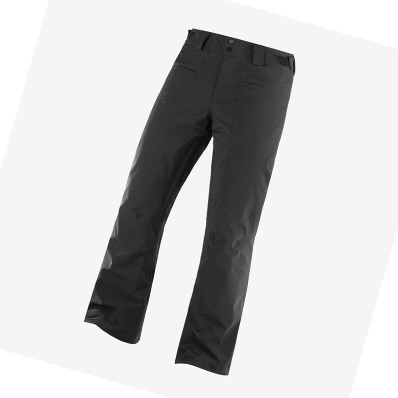 Salomon BRILLIANT Sínadrág Férfi Fekete | 32460-YUNJ