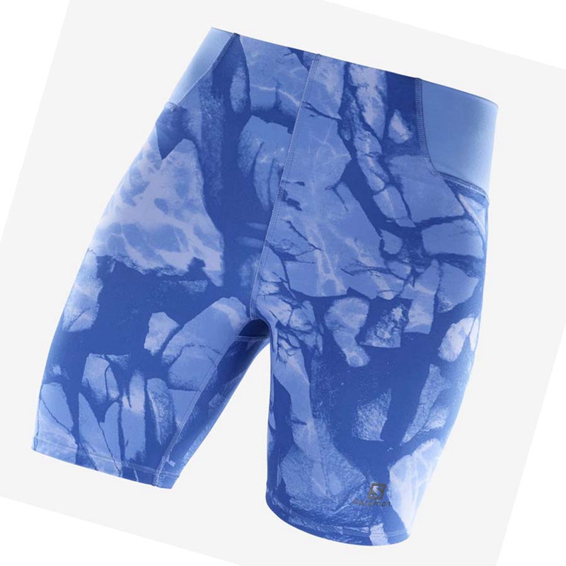 Salomon CROSS MULTI 7'' Rövidnadrág Női Kék | 23871-EPUM