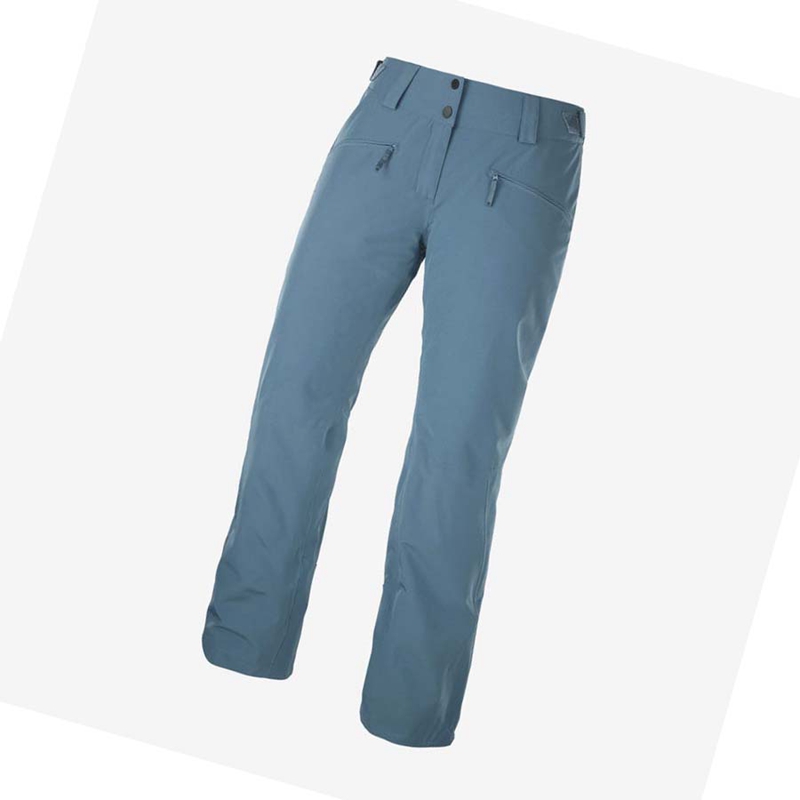 Salomon EDGE Sínadrág Női Türkiz | 70125-WIBS