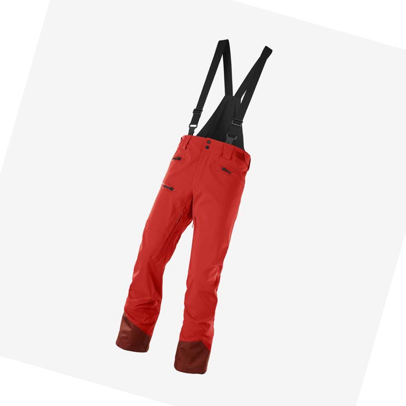 Salomon OUTLAW 3L Sínadrág Férfi Piros | 98647-RLXZ