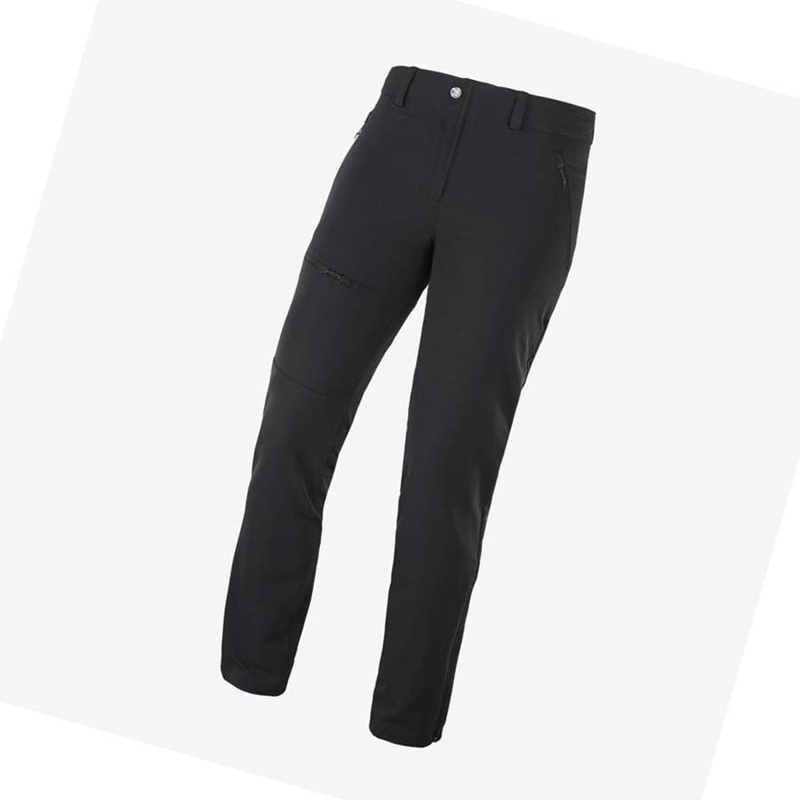 Salomon OUTPEAK WARM Nadrág Női Fekete | 40189-POSQ