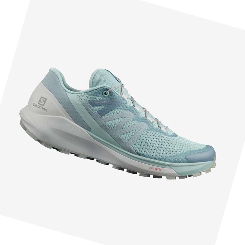 Salomon SENSE RIDE 4 Trail Futócipő Női Menta | 36519-OBYM