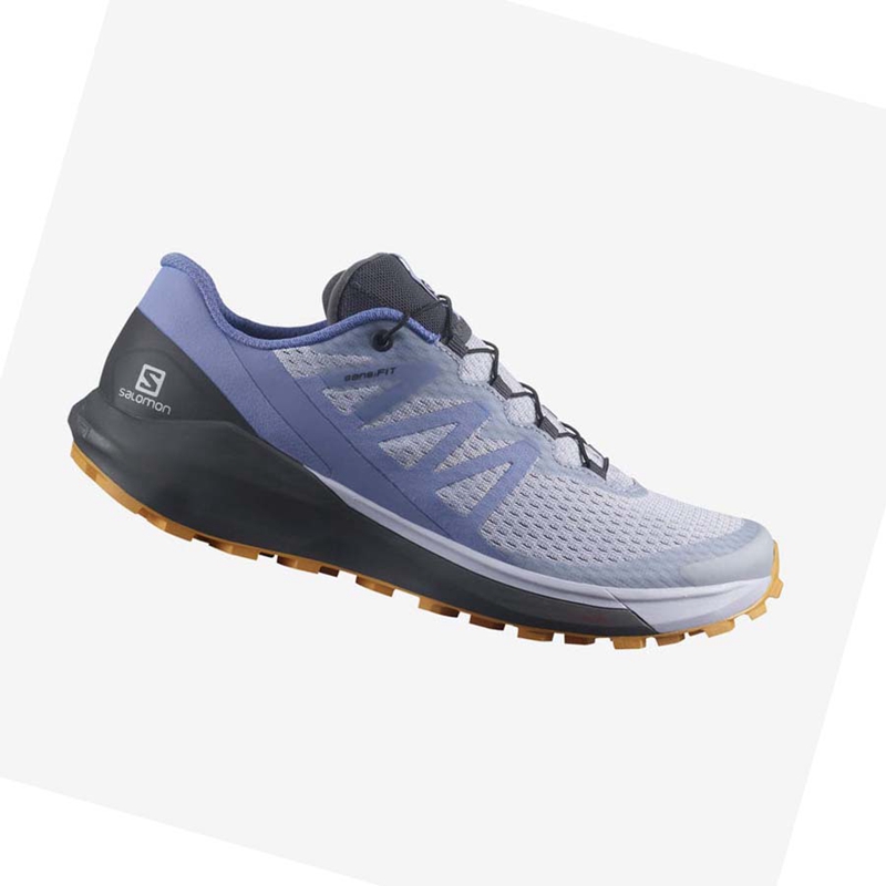 Salomon SENSE RIDE 4 Trail Futócipő Női Kék | 59273-NTPY