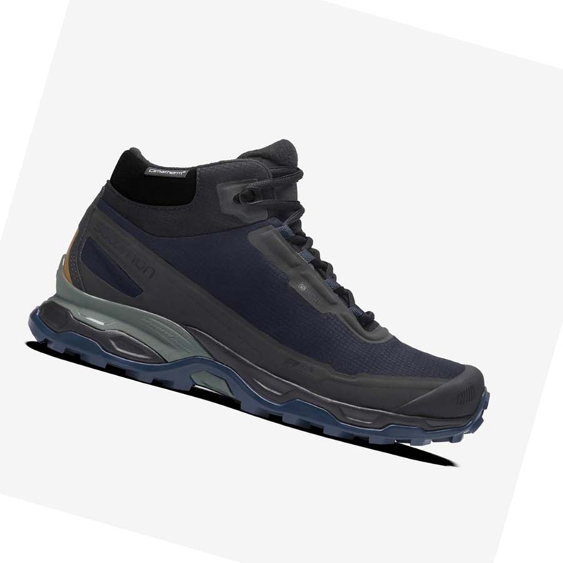 Salomon SHELTER CSWP FOR CARHARTT WIP Tornacipő Női Fekete Szürke | 21384-JYWO